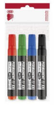 ICO 'Permanent 11 XXL' alkoholos marker készlet 4 különböző szín (9580066004)