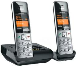 Gigaset Telefon DECT fara fir Gigaset COMFORT 500A Duo, SMS, Hands Free (Argintiu/Negru) (L36852-H3023-B101)