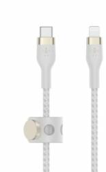 Belkin BOOST CHARGE PRO Flex USB-C - Lightning kábel 2m fehér (CAA011bt2MWH)