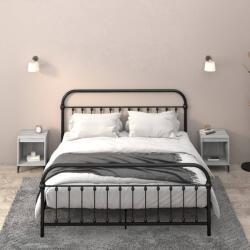 vidaXL Noptiere, 2 buc. , gri sonoma, 40x35x50 cm (821887)