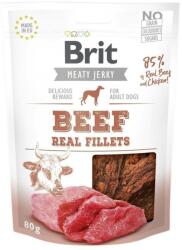Brit Jerky Snack Carne de vită și fileuri de pui 80g