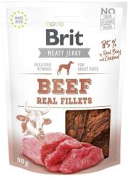 Brit Jerky Snack Fileuri de vită și pui 80 g