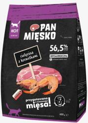 Pan Mięsko PAN MIĘSKO hrana pentru pisici S 400g, vitel si creveti