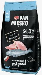 Pan Mięsko PAN MIĘSKO hrana pisici adulte S 1, 6 kg, pui si pastrav
