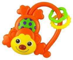 Baby Mix - Gyermek zenélő csörgőmajmocska narancssárga