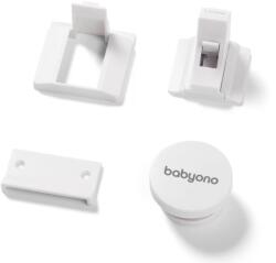 BabyOno - Mágneses biztonsági zárak Fehér 4 db