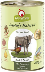 GranataPet 6x400g Liebling's Mahlzeit nedves kutyatáp vegyes csomag