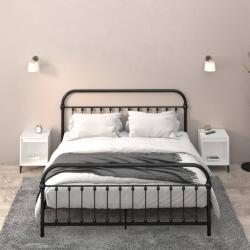 vidaXL Noptiere, 2 buc. , alb, 40x35x50 cm (821875)