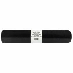 FOLISTAR HNAT szemeteszsák 70x110 cm, 135 literes (120L) LDPE 60 mikron fekete, 10 darab/tekercs (8070110POSW2) - alphadenthigienia