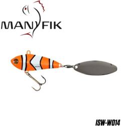 MANYFIK Spinnertail MANYFIK IWO SW 23g 5.5cm culoare W014 Nemo (ISW23-W014)