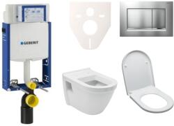 VitrA Kedvező árú Geberit falra szerelhető WC készlet + WC Integra incl. ülések SIKOGE2V7 (SIKOGE2V7)