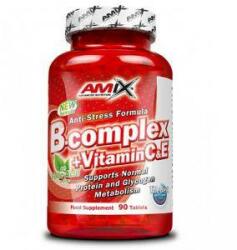 Amix Nutrition Complex Vitamina B + Vitamina C și E / 90 de file
