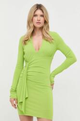 Patrizia Pepe rochie culoarea verde, mini, mulata 9BYY-SUD0HZ_77X