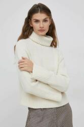 Ralph Lauren pulover de lana Kapsuła Creamy Dreamy femei, culoarea bej, călduros, cu guler 9BYY-SWD1PE_01X