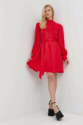 Custommade rochie Kaya culoarea rosu, mini, evazati MBYY-SUD01M_33X