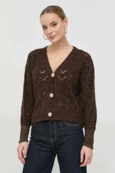 Morgan cardigan din amestec de lana femei, culoarea maro, light 9BYY-SWD1Z3_89X