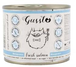 Gussto Cat Fresh Salmon nedves macskaeledel friss lazac 200 g