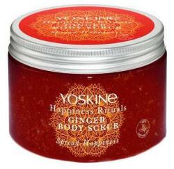 Yoskine Scrub corporal cu zahar Ghimbir - Yoskine Happiness Rituals Imbir Sugar Body Scrub 300 g