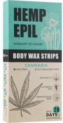 Hemp Epil Benzi depilatoare pentru corp - Hemp Epil Body Wax Strips 16 buc