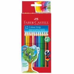 Faber-Castell Creioane colorate acuarela Faber-Castell Grip 12 culori (FC112412)