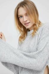 Calvin Klein pulover din amestec de lana femei, culoarea gri, light, cu turtleneck 9BYY-SWD1A9_09X