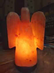 Sókristály lámpa angyal 1 db