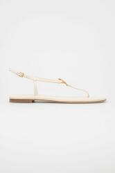 Tory Burch sandale de piele Capri femei, culoarea bej PPYY-OBD40I_01X