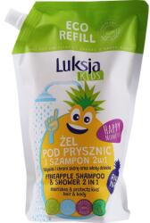 Luksja Șampon-gel de duș 2in1 pentru copii Ananas - Luksja Kids Pineapple Shampoo&Shower 2in1 750 ml