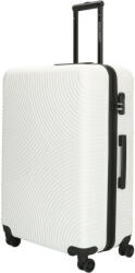 Enrico Benetti Louisville fehér 4 kerekű nagy bőrönd (39040003-70)