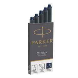 Parker tintapatron hosszú ROYAL kékes fekete 5db/doboz (1950385)