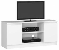 Artool Comoda pentru TV, placa laminata, 6 rafturi, alb, 120x40x55 cm GartenVIP DiyLine Comoda