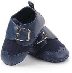 Superbebeshoes Pantofi eleganti bleumarine cu catarama MBd2425-1-p9.9-12 luni (Marimea 20 incaltaminte) (10097670)