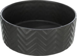 TRIXIE Bol Ceramic, 1.6 L 20 cm, Negru, 25022