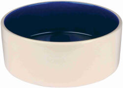 TRIXIE Castron Ceramic, 2.3 l 22 cm, Crem Albastru, 2452