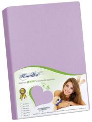 Bellatex Cearşaf Jersey Kamilka, violet, mov, 200 x 220 cm