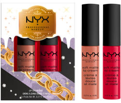 NYX Cosmetics Mrs Claus Soft Matte Lip Cream Duo
