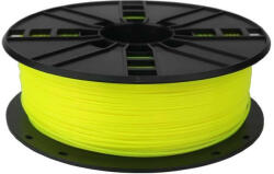  Filament 3D nyomtatókhoz PLA fluoreszkáló sárga 1.75mm 1kg Gembird (3DP-PLA1.75-01-FY)