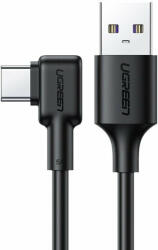 UGREEN Cablu Incarcare & Date USB la USB-C curbat 90° Ugreen - Quick Charge 3.0, Huawei SuperCharge, 5A 2 m (20104)