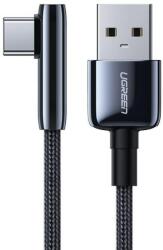 UGREEN Cablu Incarcare & Date USB la USB-C curbat 90° Ugreen - QC 3.0, Huawei SuperCharge, Adaptive Fast Ch (70431)