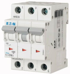 Eaton 263415 PL7-C63/3 Kismegszakító. 3P, 63A, C karakterisztika, 10kA (263415)