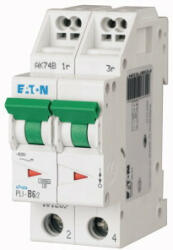 Eaton 101297 PLI-C8/2 Kismegszakító. 2P, 8A, C karakterisztika, 10kA (101297)