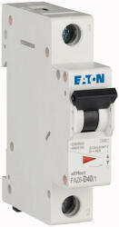 Eaton 168067 FAZ6-D40/1 Kismegszakító 1P 40A D karakterisztika 6 kA -1 modul (168067)