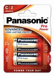 Panasonic PRO POWER tartós elem (C/baby, LR14, 1.5V, alkáli) 2db / csomag (LR14PPG-2BP) - bluedigital