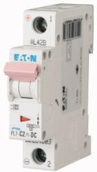 Eaton 264883 PL7-C2/1-DC Kismegszakító. 1P, 2A, C karakterisztika, 10kA (264883)