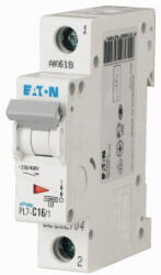 Eaton 165074 PL7-D3/1 Kismegszakító. 1P, 3A, D karakterisztika, 10kA (165074)