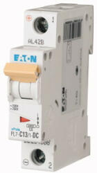 Eaton 264888 PL7-C13/1-DC Kismegszakító. 1P, 13A, C karakterisztika, 10kA (264888)