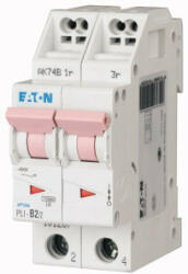 Eaton 101294 PLI-C2/2 Kismegszakító. 2P, 2A, C karakterisztika, 10kA (101294)