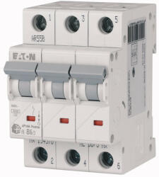 Eaton 194778 HL-B6/3 Kismegszakitó 3P, 6A, B karakterisztika, 4, 5 kA (xPole Home HL) (194778)