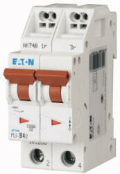 Eaton 101295 PLI-C4/2 Kismegszakító. 2P, 4A, C karakterisztika, 10kA (101295)