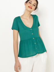CAMAIEU Bluză CAMAIEU | Verde | Femei | XS - bibloo - 23,00 RON